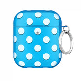 Aquamarine Polka Dot AirPod Case