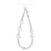 Chrome Stars Phone Charm