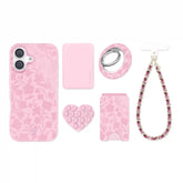 Magical Mauve Floral iPhone Bundle Set
