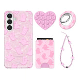 Ghosted Pink Samsung Bundle Set