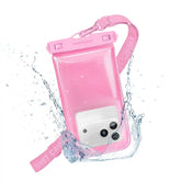 Pink Stardust Glitter Waterproof Floating Phone Pouch