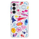 Supergirl Krypto Glitter Samsung Case