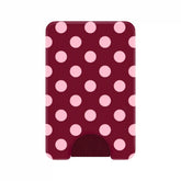 Raspberry Polka Dot MagSafe Wallet