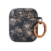 Floral Chrome Airpods Case
