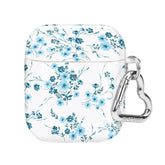 French Blue Floral AirPod Case