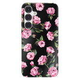 Pink Rose Floral Samsung Case