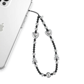 Chrome Skulls Phone Charm
