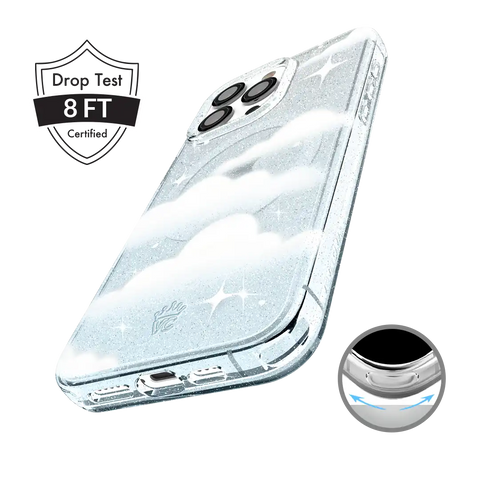 In the Clouds Stardust iPhone Case