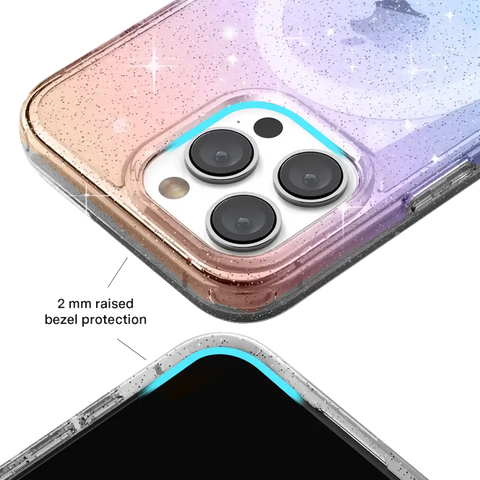 Ombre Stardust Glitter iPhone Case