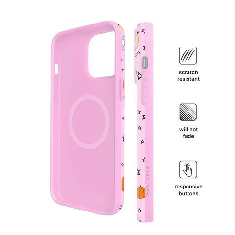 Snoopy Pink Pumpkins iPhone Case
