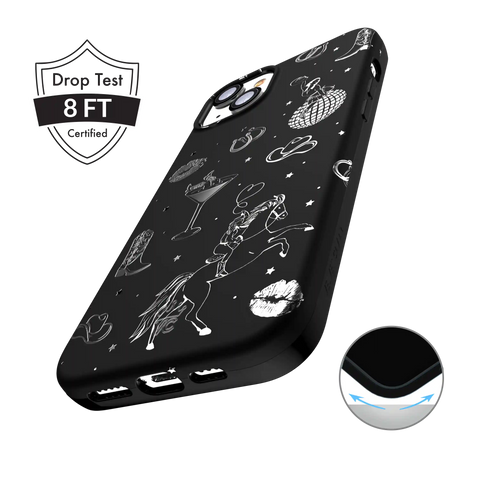 Disco Cowgirl iPhone Case