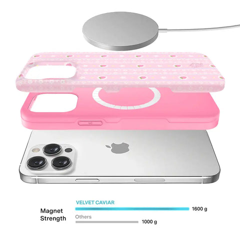 Strawberry Macaron iPhone Case