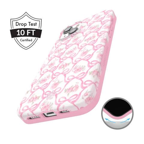 Lovely Pink Bows iPhone Case