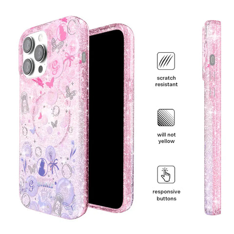 Wicked Glinda’s Bubble Glitter iPhone Case