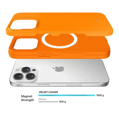 Pumpkin Spice Orange iPhone Case
