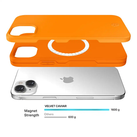 Pumpkin Spice Orange iPhone Case