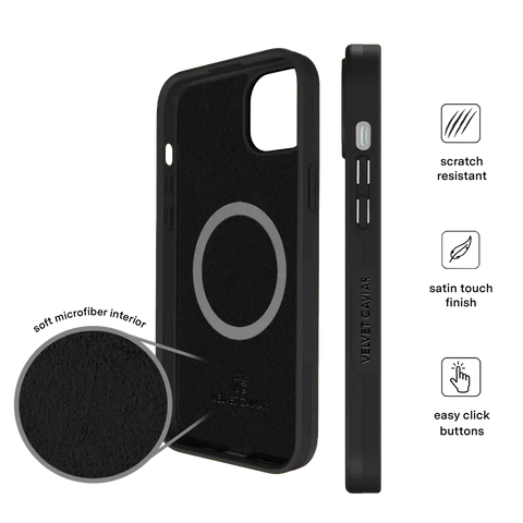 Just Black iPhone Case