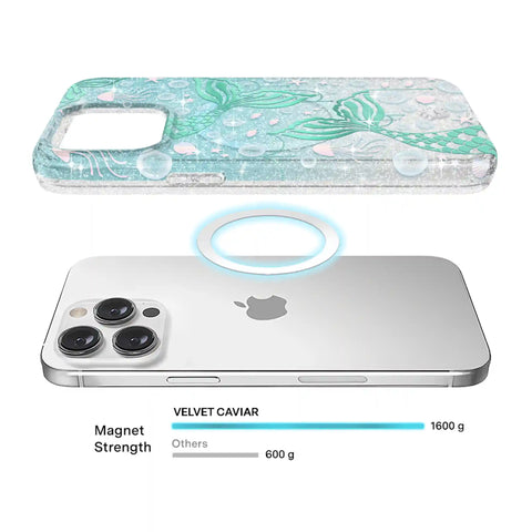 Mermaid Glitter Holo iPhone Case