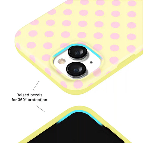 Buttercream Polka Dot iPhone Case