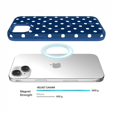 Midnight Polka Dot iPhone Case