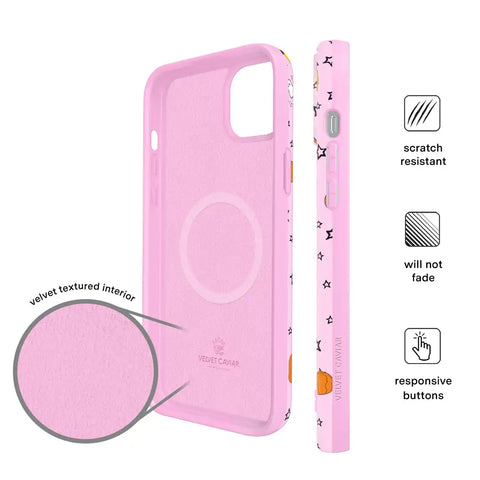 Snoopy Pink Pumpkins iPhone Case