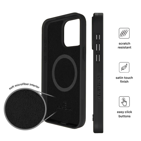 Just Black iPhone Case