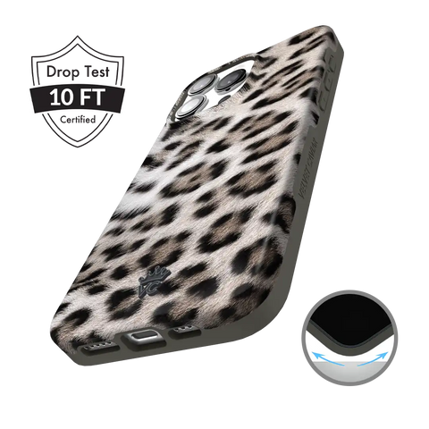Arctic Leopard iPhone Case
