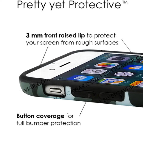 Green Camo iPhone Case