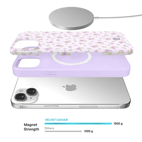 Dainty Lilac Floral iPhone Case