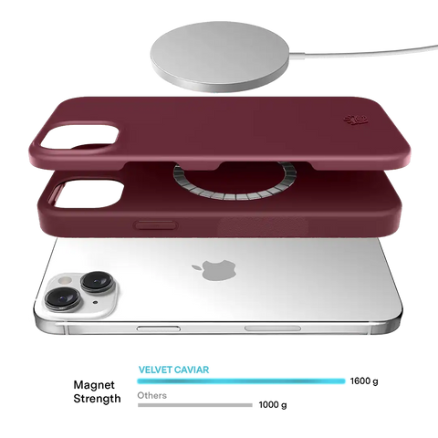 Burgundy 1990 iPhone Case