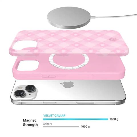 Dolly Pink Gingham iPhone Case