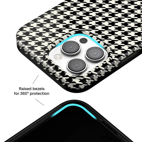 Houndstooth iPhone Case