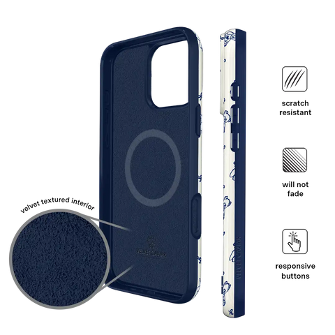 Preppy Teddy iPhone Case