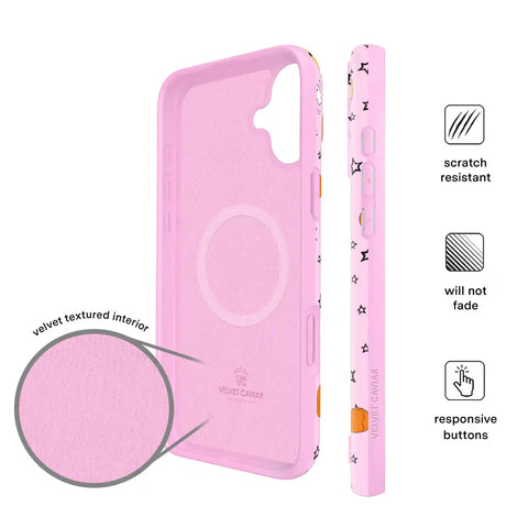 Snoopy Pink Pumpkins iPhone Case