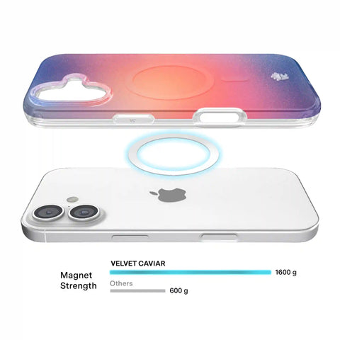 Sunset Glow Aura iPhone Case