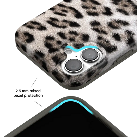 Arctic Leopard iPhone Case