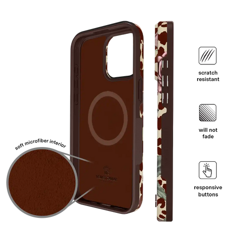 Rosy Leopard iPhone Case
