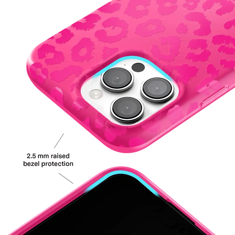 Even Hotter Pink Leopard iPhone Case