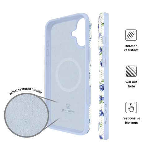Blueberry Baby iPhone Case