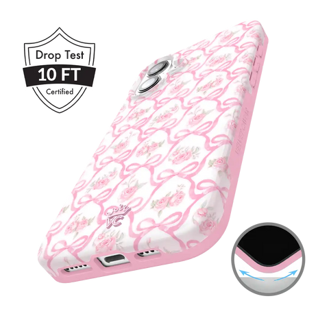 Lovely Pink Bows iPhone Case