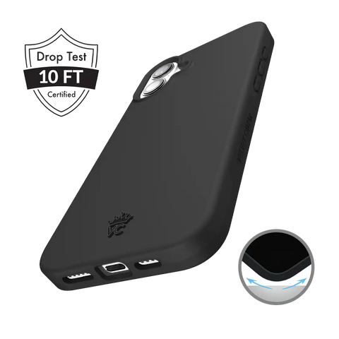 Just Black iPhone Case