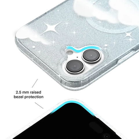 In the Clouds Stardust iPhone Case