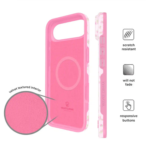 Dainty Pink Floral iPhone Case
