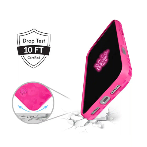 Even Hotter Pink Leopard iPhone Case