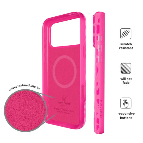 Even Hotter Pink Leopard iPhone Case