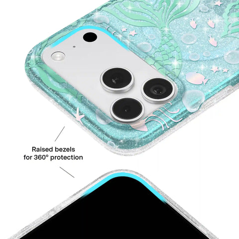Mermaid Glitter Holo iPhone Case