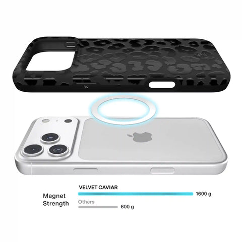 Black Leopard iPhone Case