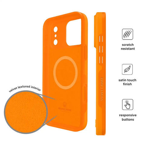 Pumpkin Spice Orange iPhone Case
