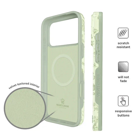 Storybook Sage Floral iPhone Case