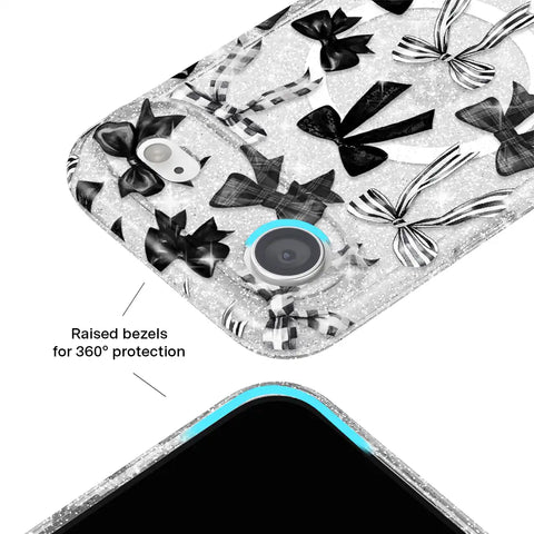 Gothic Bows iPhone Case